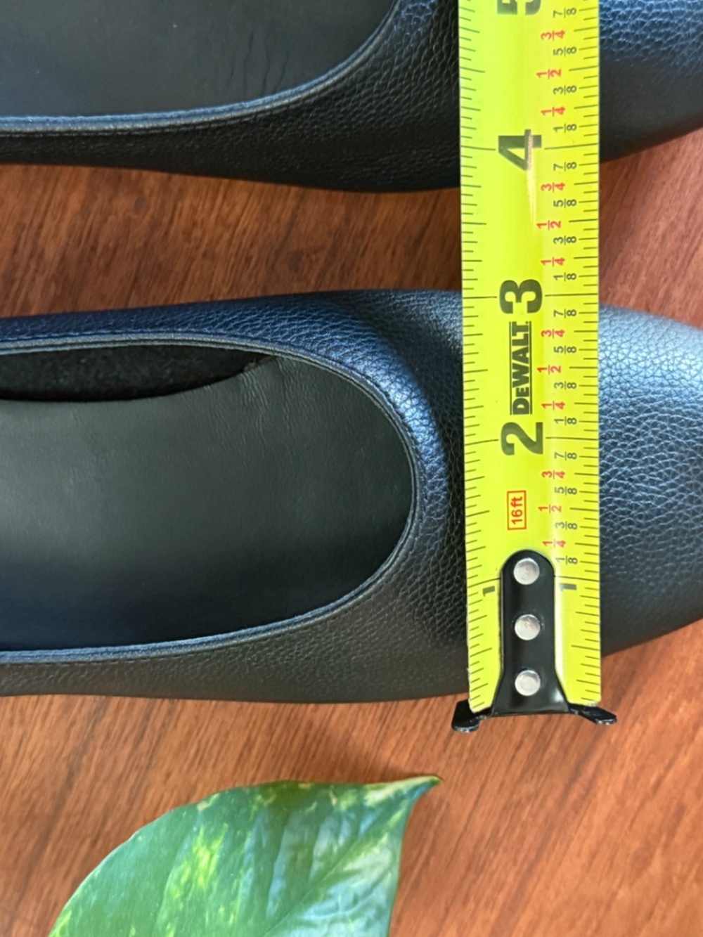 Everlane Black Leather Ballet Flats Size 8 - Picture 15 of 15